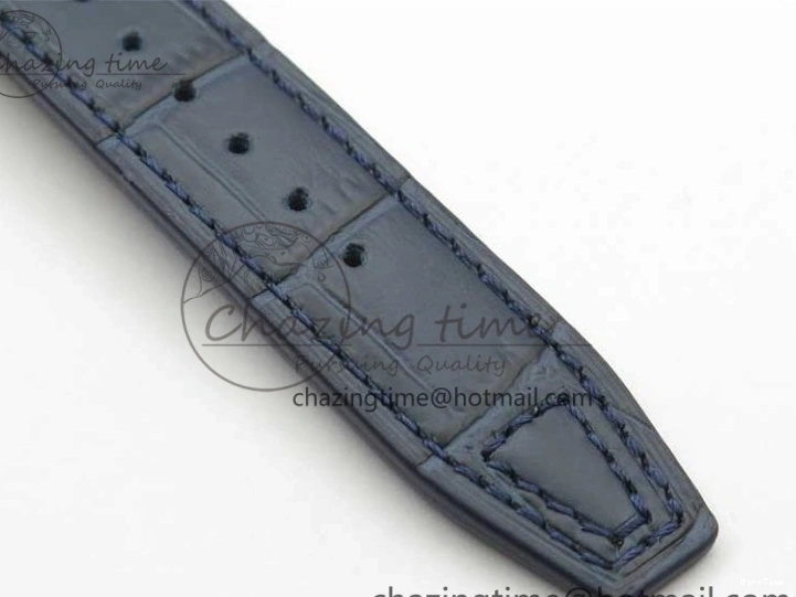 MIROTIME 0124 Supportive Big Pilot IW501008 “Boutique London” SS ZF Best Edition Blue Dial on Blue Leather Strap A 7106